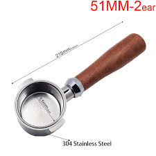 Tags delonghi dedica (ec 860/865) double filter holder. Coffee Bottomless Portafilter For Delonghi Ec680 Ec685 Filter 51mm Replacement Filter Basket Coffee Accessories Lazada Ph