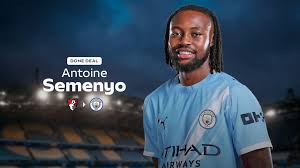 Manchester City have signed Antoine Semenyo from Bournemouth in a £64m deal.