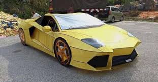 Originally, qingming didn't relate to tomb sweeping or showing respect to ancestors. Rm16 800 Paper Lamborghini For Qing Ming