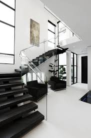 Black And White Modern House Design Black And White Interior Classy Blog Residential Design Stairs Design Interior Architecture Design