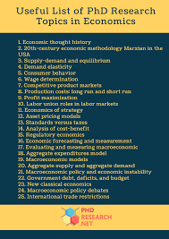 Research Paper Topics For Economics Research Paper Economics Term Paper