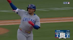 Moisés Ballesteros hits home run to give Cubs lead over Dodgers