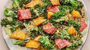 Charred Kale With Citrus And Green Tahini Recipe Bon Appetite Recipes Tahini Recipe Kale