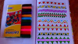 Portadas bonitas para tus cuadernos muy fáciles | noemi tips. Margenes Bonitos Margenes Marcos Para Cuadernos Como Hacer Margenes Bonitos Bordes De Cuaderno