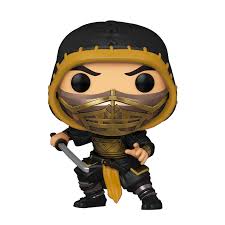The best quality and size only with us! Mortal Kombat 2021 Scorpion Crouching Pop Vinyl Figure Sanctum Toys
