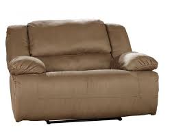Ashley Furniture Hogan Mocha Zero Wall Recliner With Wide Seat Box Oversized Recliner Wide Seat Recliner Recliner