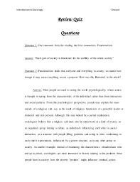 Among these were the spu. Sociology Quiz For Intro To Sociology