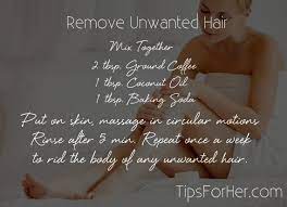 Every day for one week, rub mixture over area where you wish to remove hair. Remove Unwanted Hair Beauty Hacks Shaving Unwanted Hair Unwanted Hair Removal