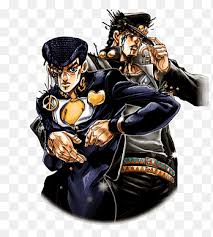 The jojo's bizarre adventure series celebrates its 30th anniversary! Josuke Higashikata Jotaro Kujo Jojo S Bizarre Adventure Diamond Records Anime Anime Png Pngegg