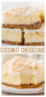 Easy Coconut Cheesecake Bars Baker By Nature Recipe Coconut Cheesecake Bars Recipe Cheesecake Bar Recipes Coconut Cheesecake