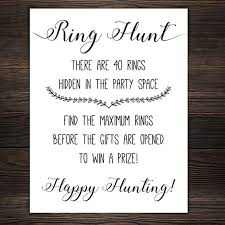 Ring Hunt Bridal Shower Game Look For Rings Ring Hunt Game Etsy Bridal Shower Prizes Couple Wedding Shower Unique Bridal Shower