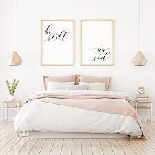 Be Still My Soul Print Home Decor Rustic Bedroom Wall Etsy Master Bedroom Wall Art Bedroom Design Bedroom Wall