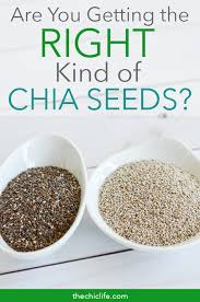 Tasty ideas for nature's nutritional powerhouse we may earn commission from links on this page, but we only recommend products we back. Are You Getting The Right Kind Of Chia Seeds The Chic Life