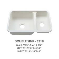 stainless steel hi macs  sinks