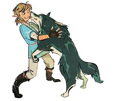 The Legend Of Zelda Breath Of The Wild Wolf Link 