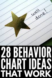 Good Behavior Charts 28 Reward System Tips And Templates