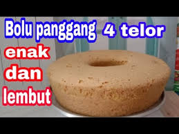 Kue bolu juga dapat dijadikan sebagai kue jenis lain sehingga tidak heran jika kue ini selalu hadir di berbagai acara. Resep Bolu Panggang Enak Dan Lembut Bahan Sederhana Dgn Takaran Gelas Uk Loyang 24 Youtube