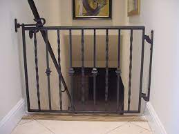 Perpetua Iron Gates Baby Gate For Stairs Stair Gate Pet Gates For Stairs