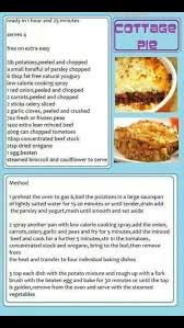 Slimming World Cottage Pie Slimming World Cottage Pie Slimming World Dinners Low Calorie Cooking