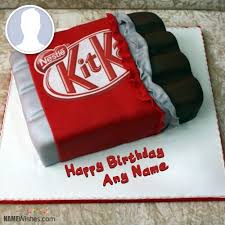Relationship Special Heart Shape Happy Birthday Chocolate Cake Write Any Name On Kit Kat Shaped Birthday Cake Which Looks Like Real And Make Anyone S Birthday Awesome It Will Make Them Feel S Cake Name Kit Kat Kitkat Cake