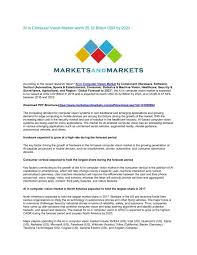 Ai In Computer Vision Market