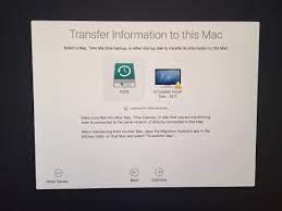 How To Set Up A New Mac From A Time Machine Backup