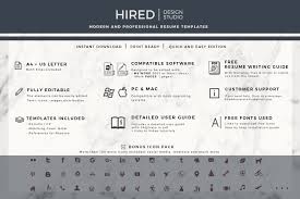 The application cover letter is written for a specific job and should include your skills and qualifications for the job. Project Manager Resume Template And Free Cover Letter Format Instant Download Cv Template Crella