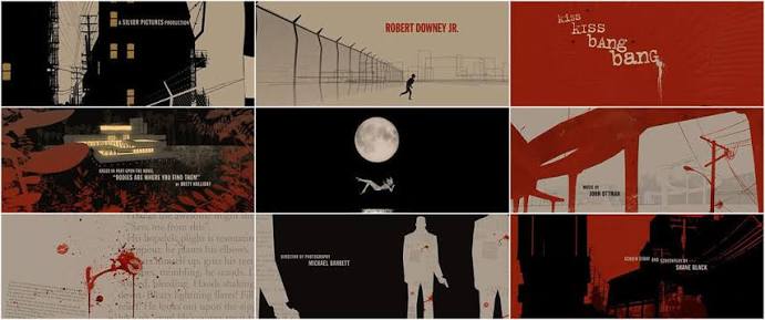 Kiss Kiss Bang Bang (2005) — Art of the Title