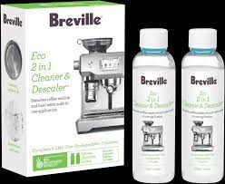 Run the vinegar through a brewing cycle. Breville Bes014clr0nan1 Eco 2 In 1 Cleaner Descaler At The Good Guys
