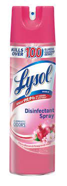 Lysol Disinfectant Spray Brand New Day Green Apple Aloe