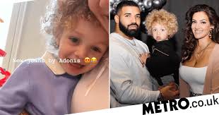 Drake has finally revealed pictures of his son adonis. Drake S Son Adonis Speaks French In Adorable Moment With Mum Metro News