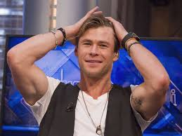 Apr 13, 2020 newspix getty images. Chris Hemsworth Attributes His Muscles To Photoshop And Good Lighting Chris Hemsworth Quotes About Biceps