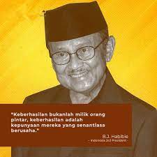 I have some figures which compare the cost of one kilo of airplane compared to one kilo of rice. Bj Habibie Quotes Bisnis Dari Rumah Facebook