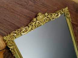 Vintage style handheld mirror women cosmetic mirror portable girls makeup mirror. Exude Parisan Style With A Diy Vintage Inspired Faux Brass Mirror