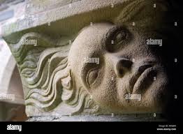 Iona abbey face hi-res stock photography and images