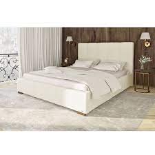 cadres de lit lit coffre onyx toucher lin beige 180x200 cm bazarchic cadre de lit lit coffre chambre lit