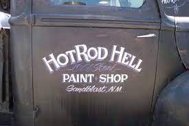 Photo Hot Rod Rat Rod Rusty Rod Vintage Car Custom Car Rusty Old School Truck Lettering Car Lettering Lettering