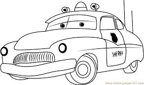 Car coloring pages are much more useful as creative activity used for young boys. Sheriff Coloring Page For Kids Free Cars Printable Coloring Pages Online For Kids Coloringpages101 Com Coloring Pages For Kids