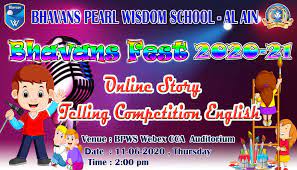 I love writing essays in english and i am an invalid like mr. Online Story Telling Competition Bhavans Pearl Al Ain Facebook
