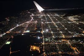 Air Travel Los Angeles From Above Airplane Window Tour Around The World Plane Window
