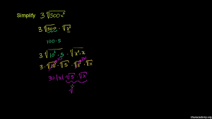 We discover, then tell each retailer's unique story through curated data insights. Simplifying Square Roots Variables Algebra Video Khan Academy