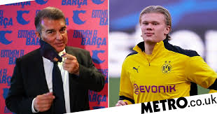 Barcelona still continues their hunt for a striker. Barcelona News Joan Laporta Makes Erling Haaland Transfer Claim Metro News