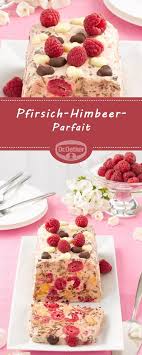 Pfirsich Himbeer Parfait Rezept Parfait Dessert Im Glas Einfach Parfait Rezepte