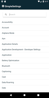 Just one click and done. Simple Settings For Android Apk Download