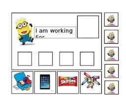 This Product Is An I Am Working For Editable Minion Token Board Clip Art Includes The Tokens For The Board And Reward Choices How T Token Board Token Minions