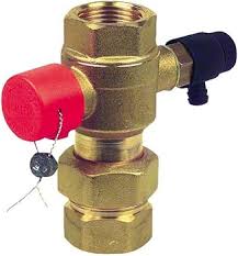 Caleffi 1 inch plug valve with drain for expansion tank ...