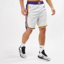 Nike Nba Los Angeles Lakers Association Edition Swingman Shorts