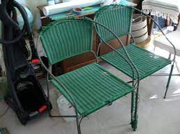 Pick up a few plastic patio chairs, too. Replacement Material For Weaving On Outdoor Chairs Outdoor Chairs Metal Outdoor Chairs Woven Chair