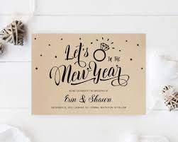 Printed New Year S Eve Save The Date Cards Custom Save Etsy Wedding Saving Save The Date Invitations Save The Date Cards