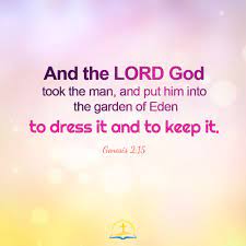 Check spelling or type a new query. God Put Adam Into The Garden Of Eden Genesis 2 15 Today S Bible Verse For July 18 2018